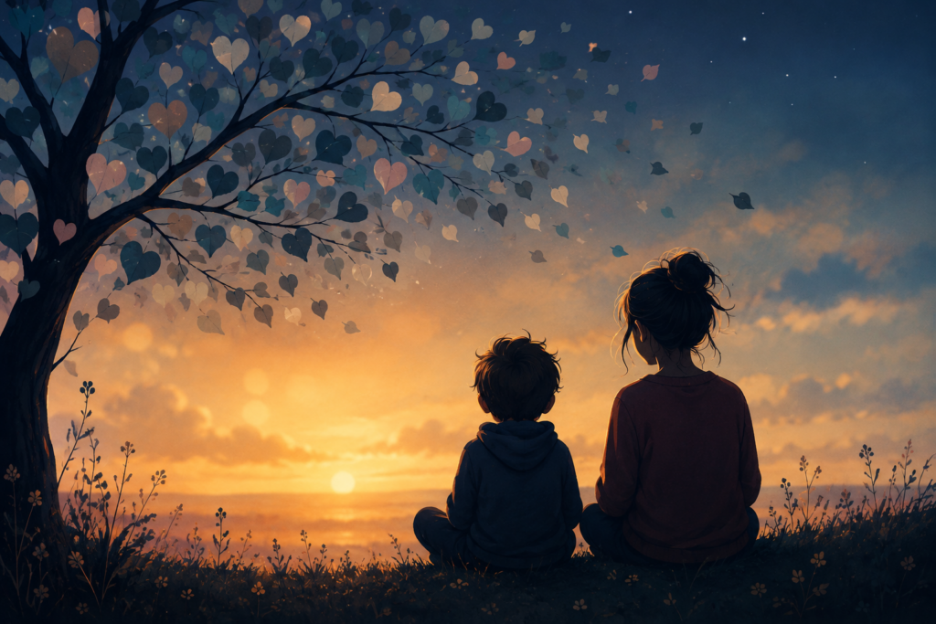 Parlare di morte a bambini e adolescenti: dire la verità senza spaventarli